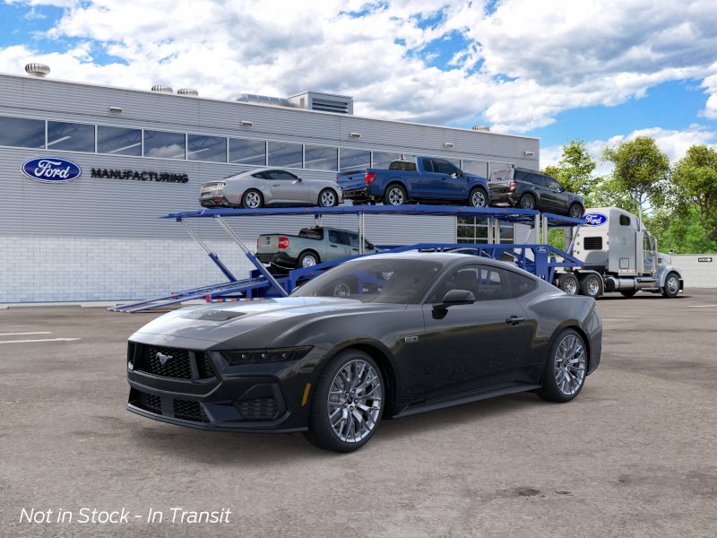 New 2026 Shadow Black Ford GT Premium Fastback image 3