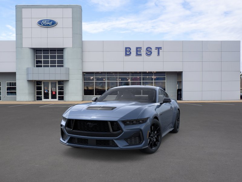 New 2025 Vapor Blue Metallic Ford GT Premium Fastback image 2