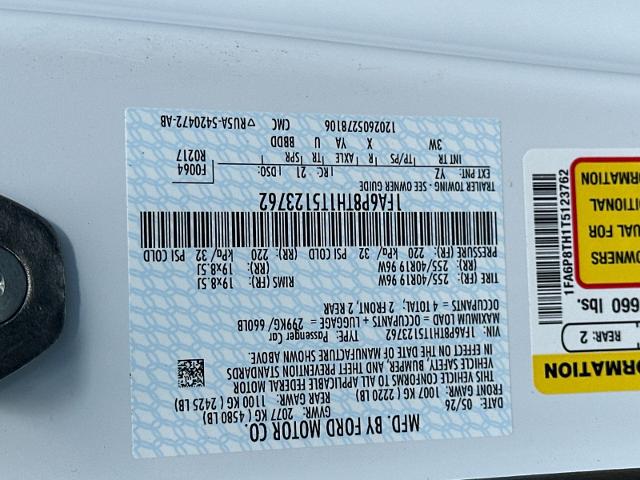 New 2026 Oxford White Ford EcoBoost® Premium Fastback image 62