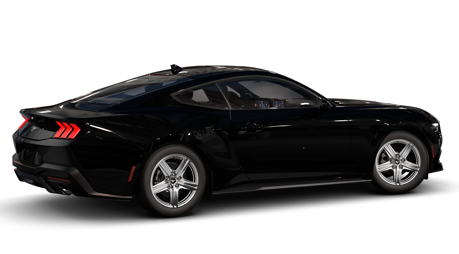 New 2026 Shadow Black Ford EcoBoost® Fastback image 3