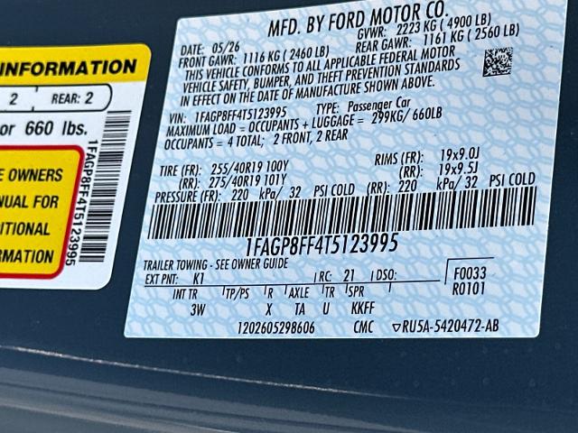 New 2026 Vapor Blue Metallic Ford GT Premium Convertible image 73