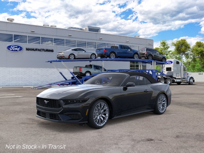 New 2026 Shadow Black Ford EcoBoost® Premium Convertible image 2