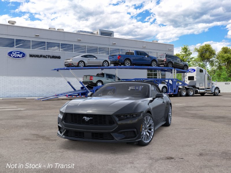 New 2026 Shadow Black Ford EcoBoost® Premium Convertible image 3