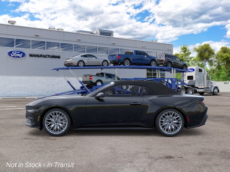 New 2026 Shadow Black Ford EcoBoost® Premium Convertible image 4