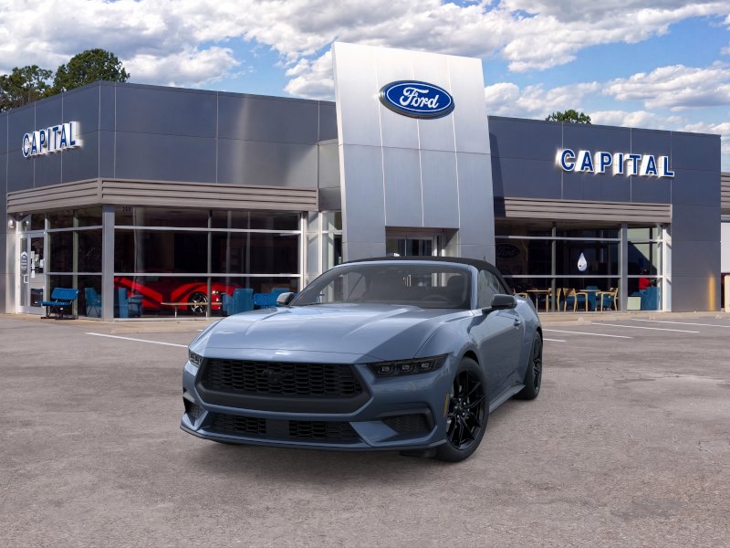 New 2026 Vapor Blue Metallic Ford EcoBoost® Premium Convertible image 2