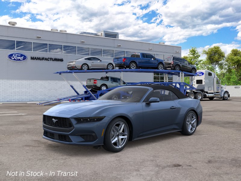 New 2026 Vapor Blue Metallic Ford EcoBoost® Convertible image 3