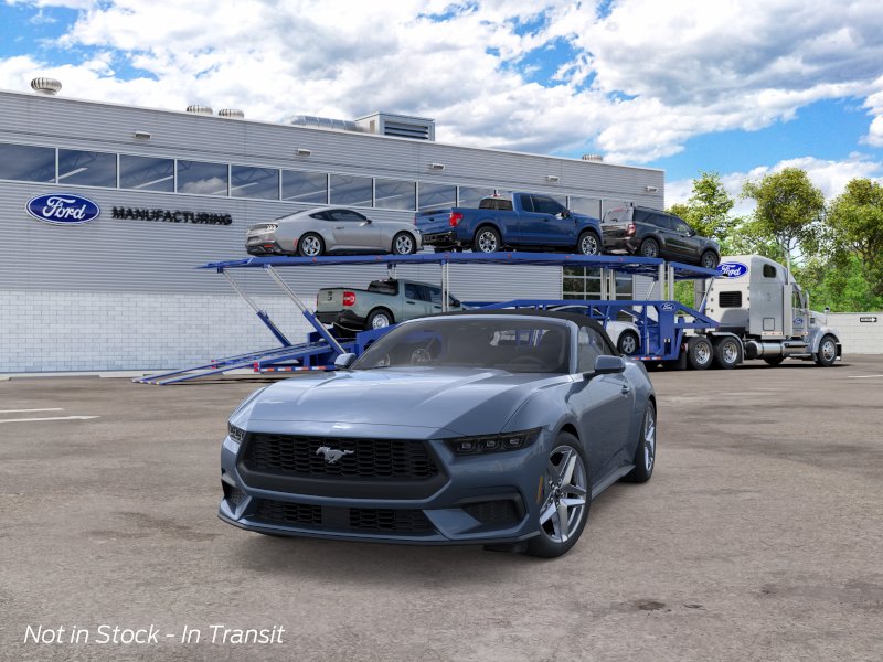 New 2026 Vapor Blue Metallic Ford EcoBoost® Convertible image 4