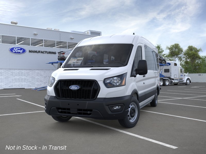 New 2026 Oxford White Ford Passenger Van XL image 3