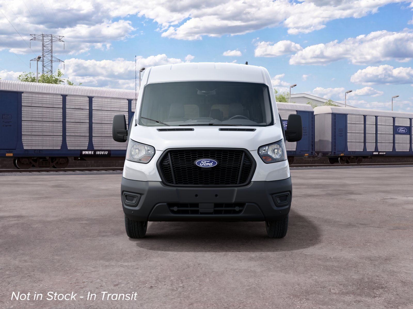 New 2027 Oxford White Ford Passenger Van XL image 3