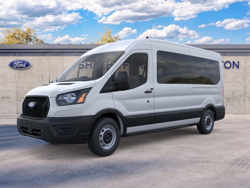 New 2026 Oxford White Ford Passenger Van XL image 2