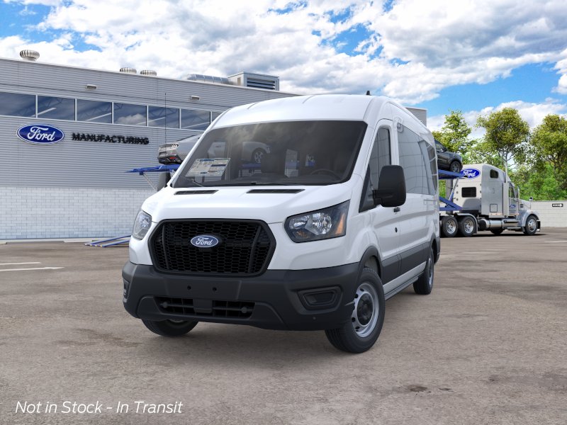 New 2026 Oxford White Ford Passenger Van XL image 3