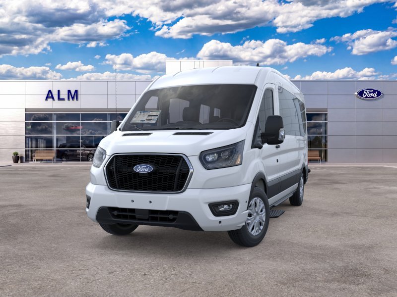 New 2026 Oxford White Ford Passenger Van XLT image 33