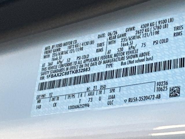 New 2026 Oxford White Ford Passenger Van XLT image 62