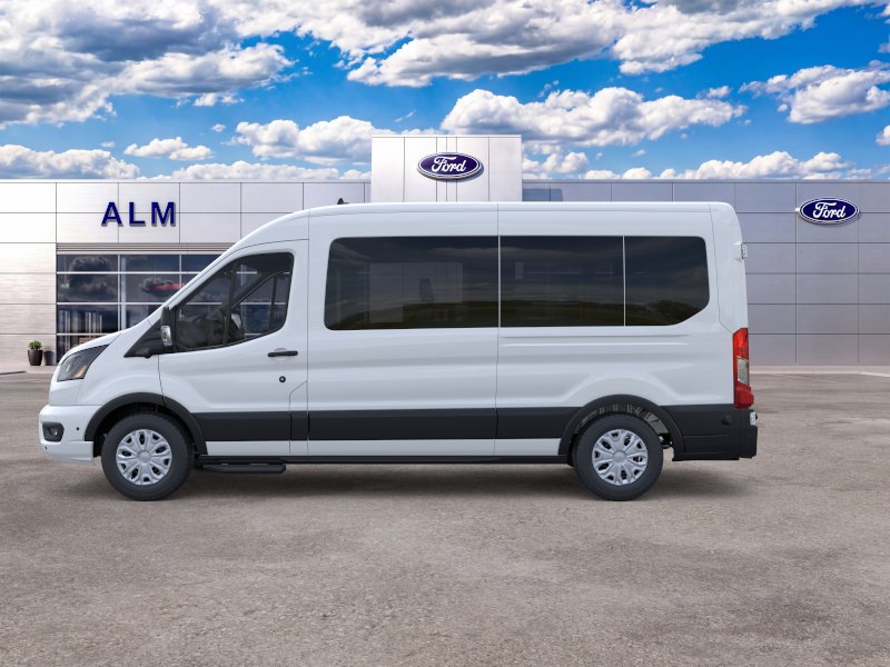 New 2026 Oxford White Ford Passenger Van XLT image 34