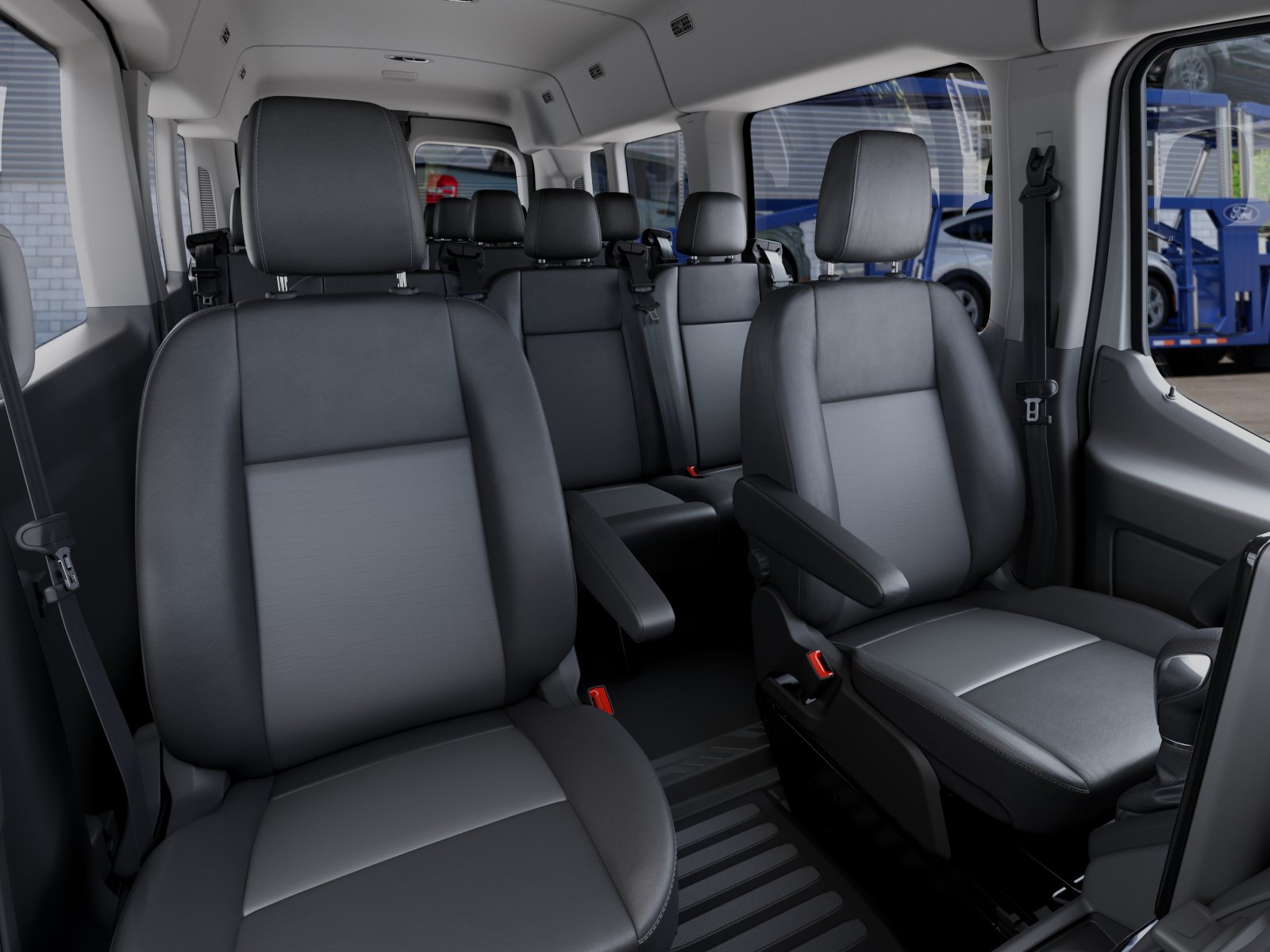 New 2027 Oxford White Ford Passenger Van XL image 10