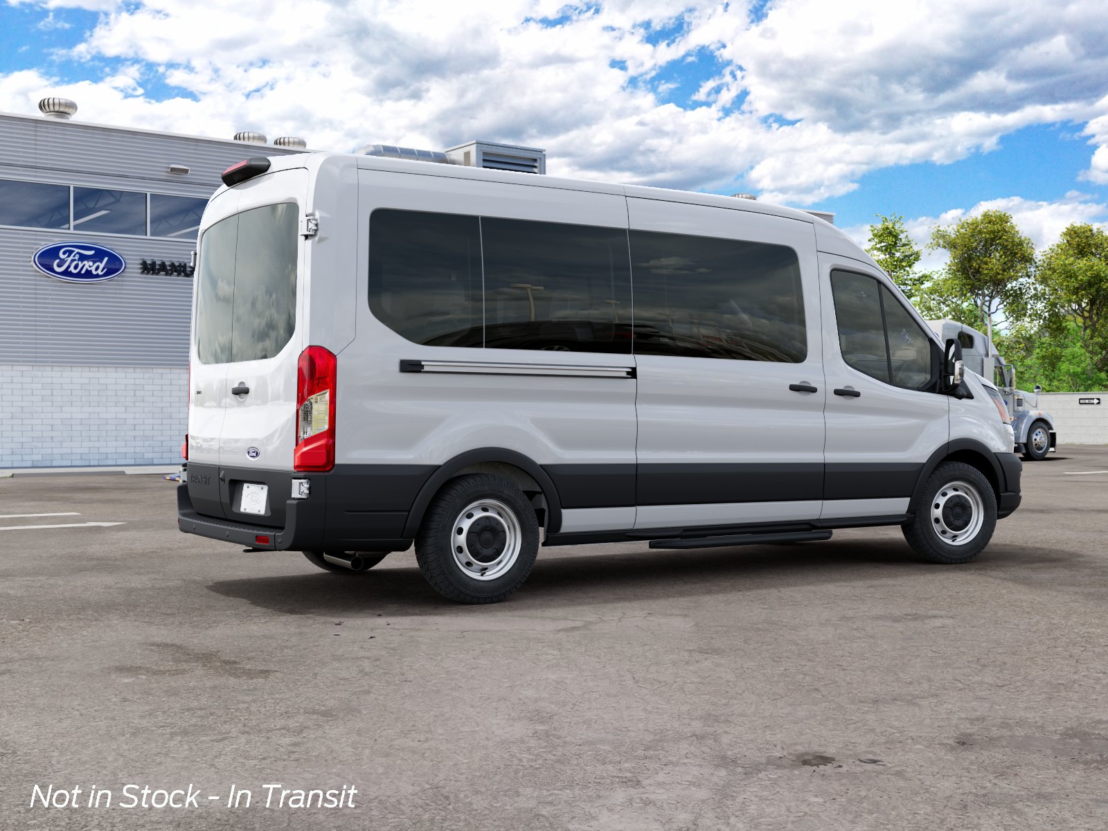 New 2027 Oxford White Ford Passenger Van XL image 6