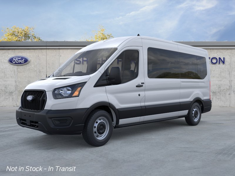 New 2026 Oxford White Ford Passenger Van XL image 2