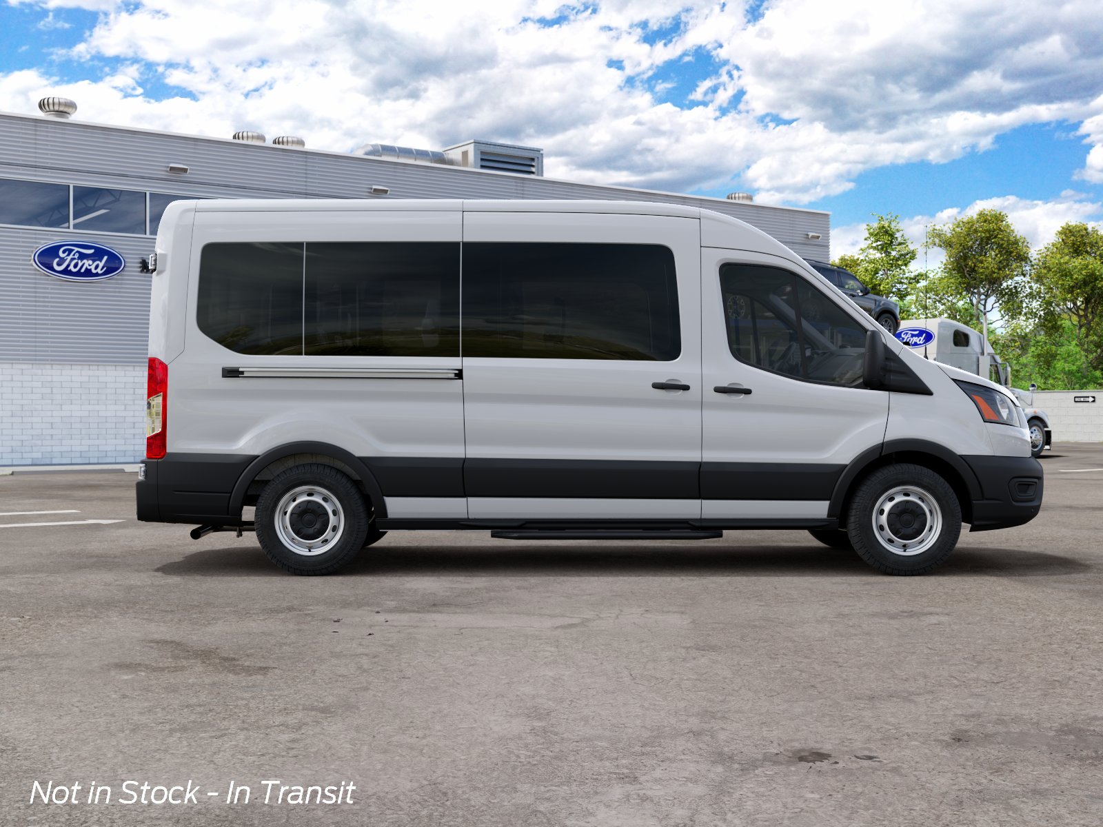 New 2027 Oxford White Ford Passenger Van XL image 8