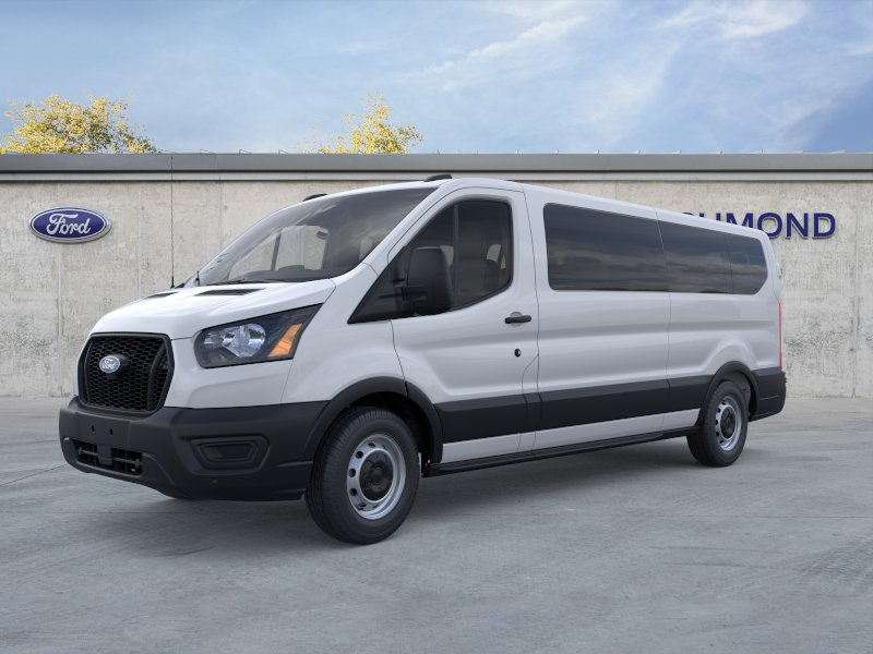 New 2026 Oxford White Ford Passenger Van XL image 2