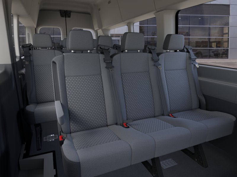 New 2026 Agate Black Metallic Ford Passenger Van XLT image 11