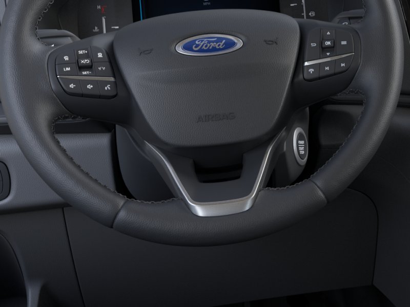 New 2026 Agate Black Metallic Ford Passenger Van XLT image 12