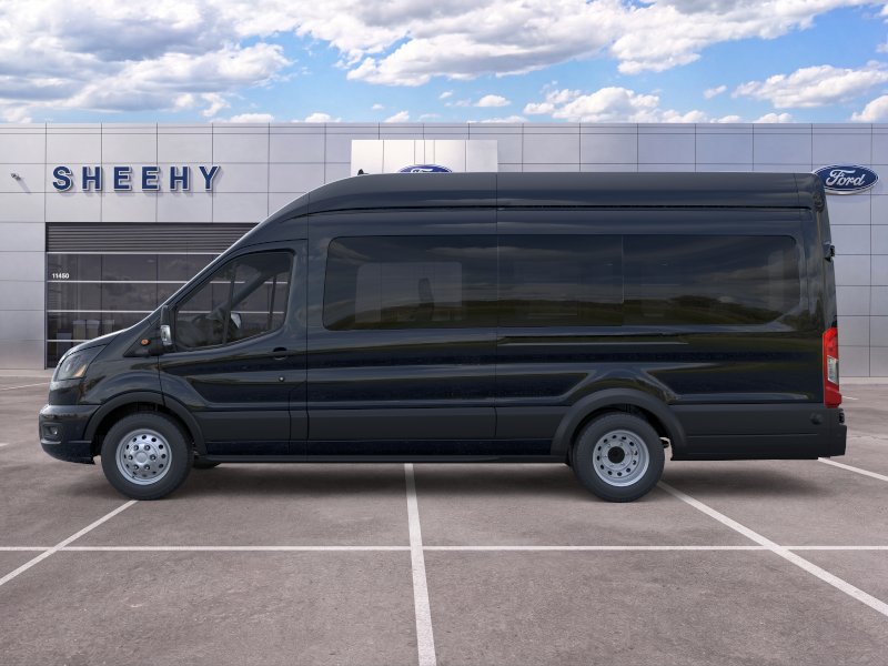 New 2026 Agate Black Metallic Ford Passenger Van XLT image 3