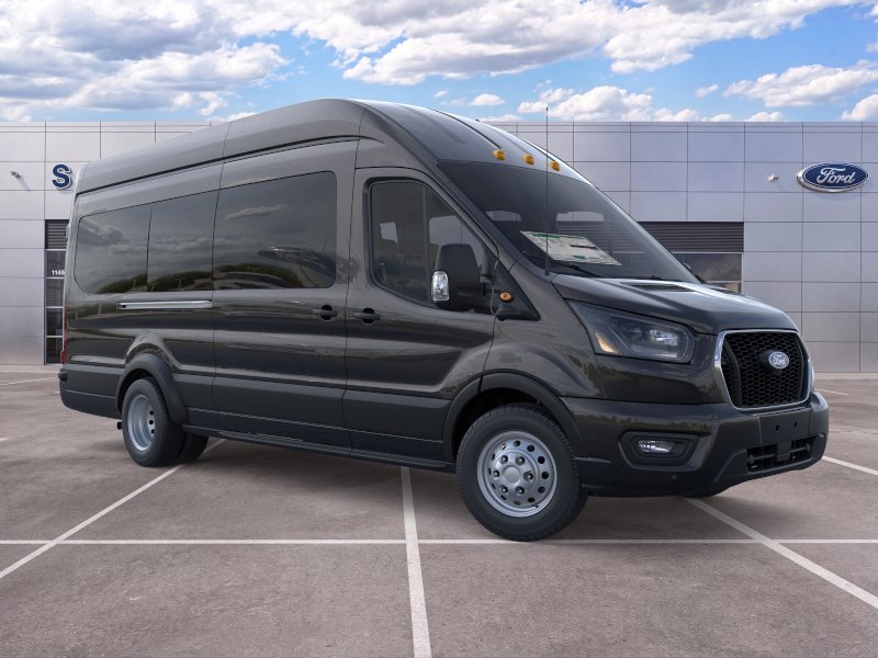 New 2026 Agate Black Metallic Ford Passenger Van XLT image 7