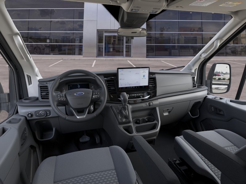 New 2026 Agate Black Metallic Ford Passenger Van XLT image 9