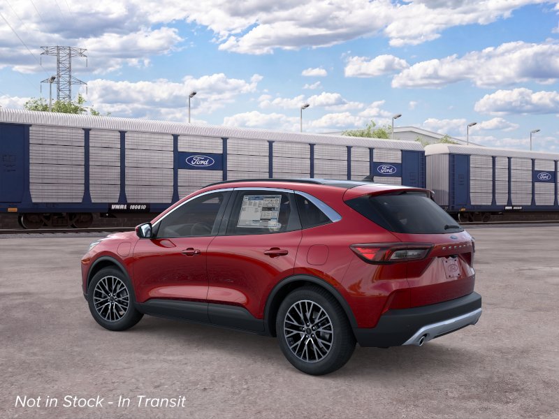 New 2025 Rapid Red Metallic Tinted Clearcoat Ford Plug-in Hybrid image 4