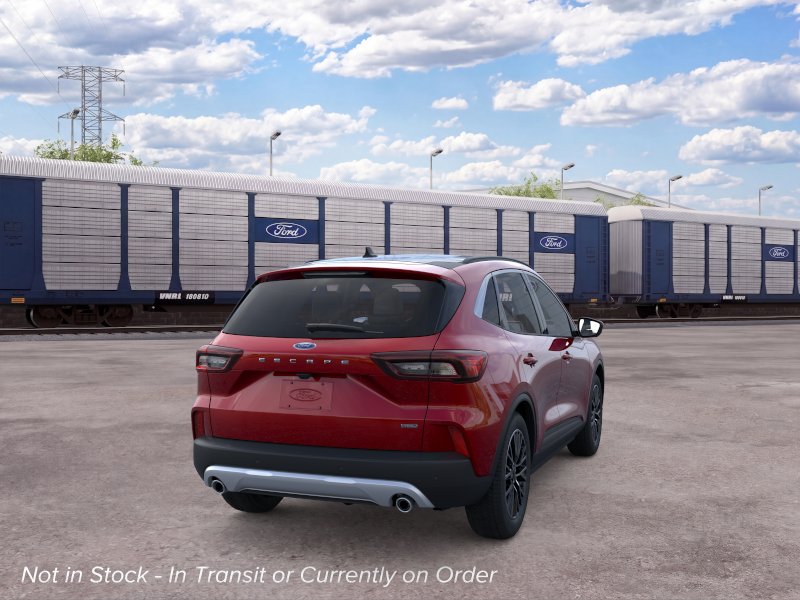 New 2025 Rapid Red Metallic Tinted Clearcoat Ford Plug-in Hybrid image 8
