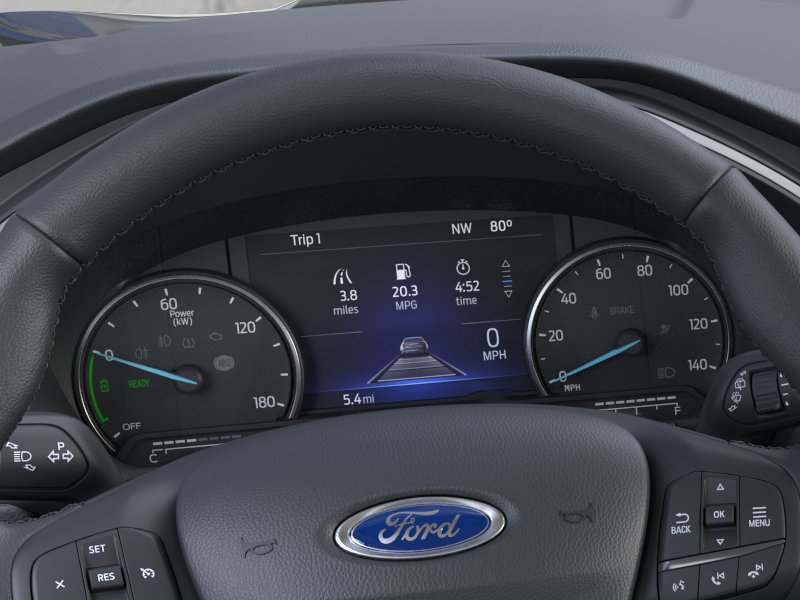 New 2022 Agate Black Metallic Ford SE Hybrid image 13