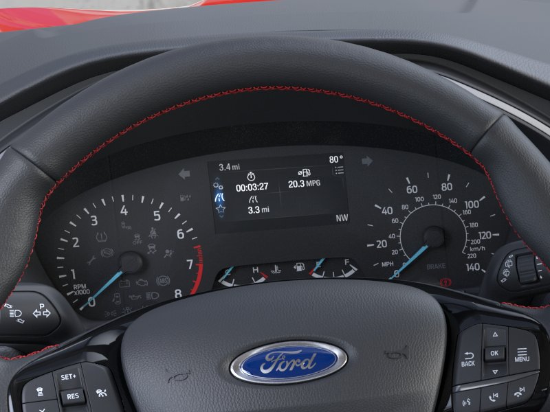 New 2022 Rapid Red Metallic Tinted Clearcoat Ford SEL image 13