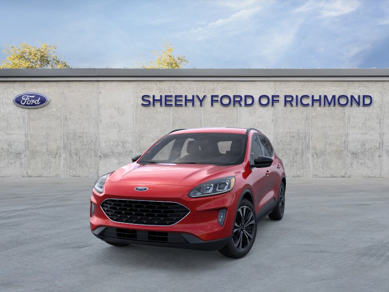 New 2022 Rapid Red Metallic Tinted Clearcoat Ford SEL image 3