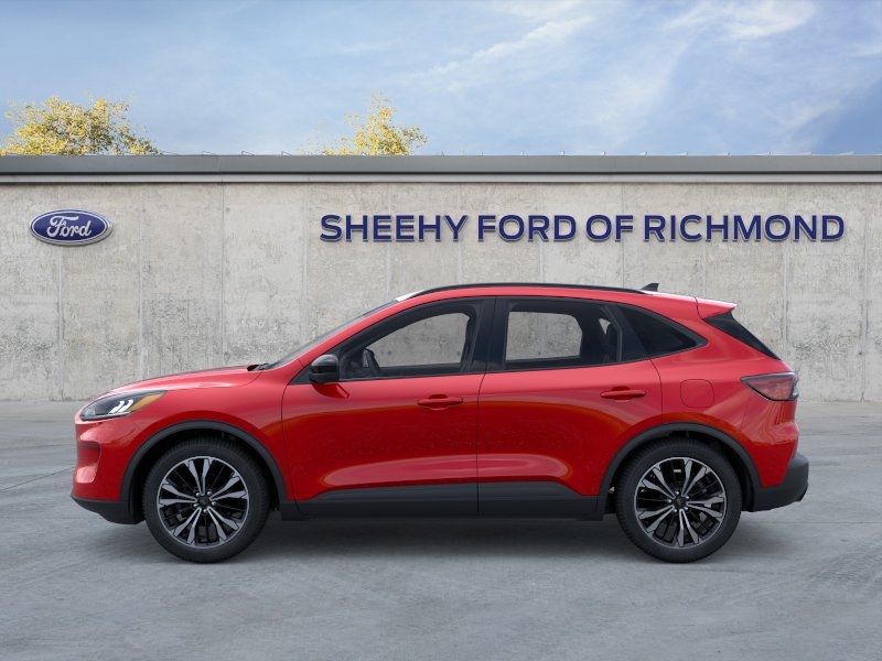 New 2022 Rapid Red Metallic Tinted Clearcoat Ford SEL image 4