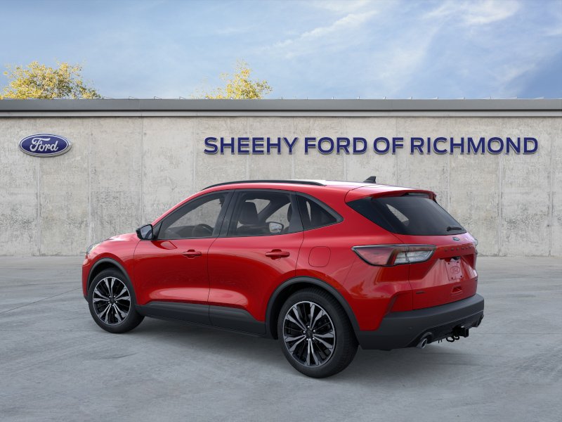 New 2022 Rapid Red Metallic Tinted Clearcoat Ford SEL image 5