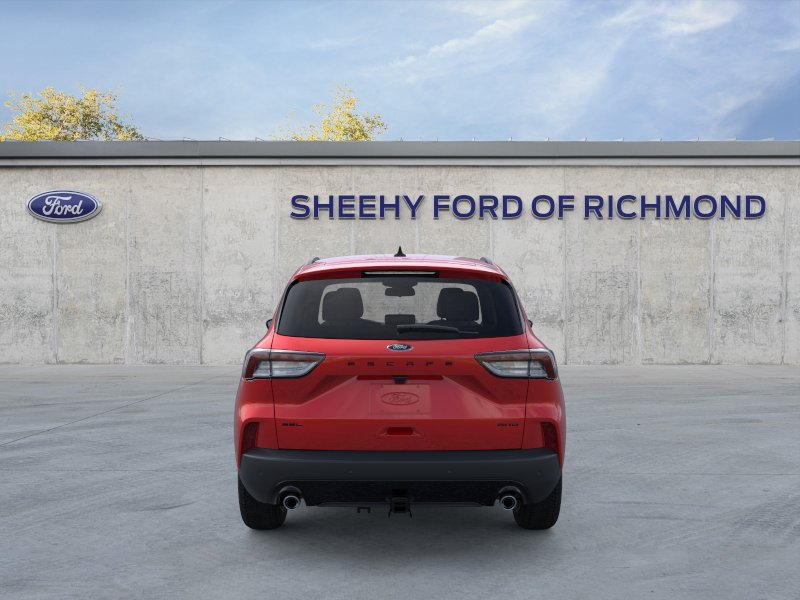 New 2022 Rapid Red Metallic Tinted Clearcoat Ford SEL image 6