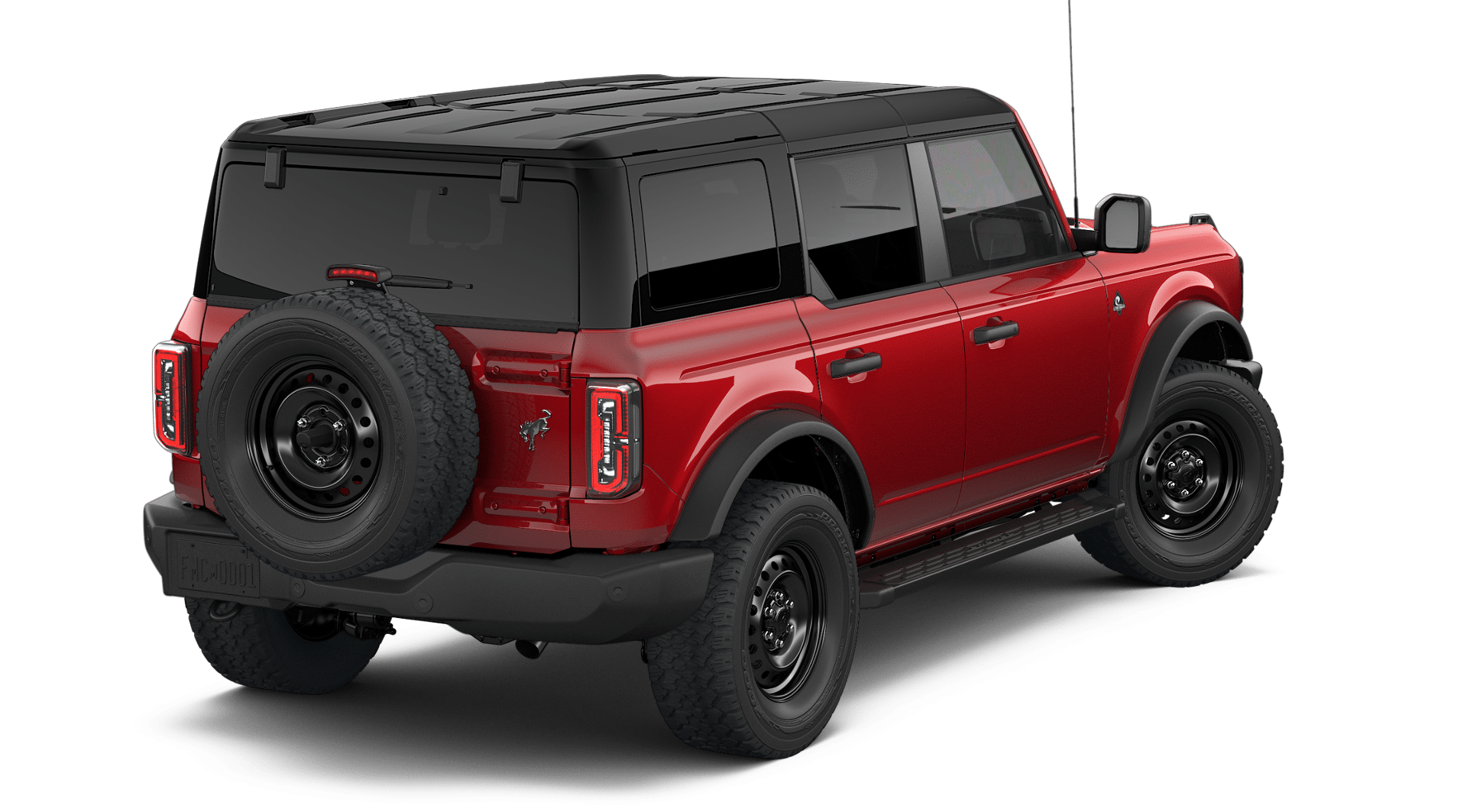 New 2026 Ruby Red Metallic Tinted Clearcoat Ford Outer Banks® image 3
