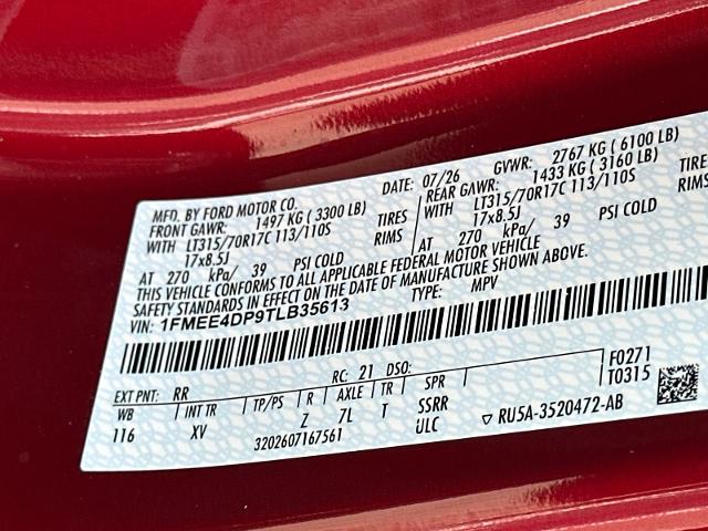 New 2026 Ruby Red Metallic Tinted Clearcoat Ford Heritage Edition image 68