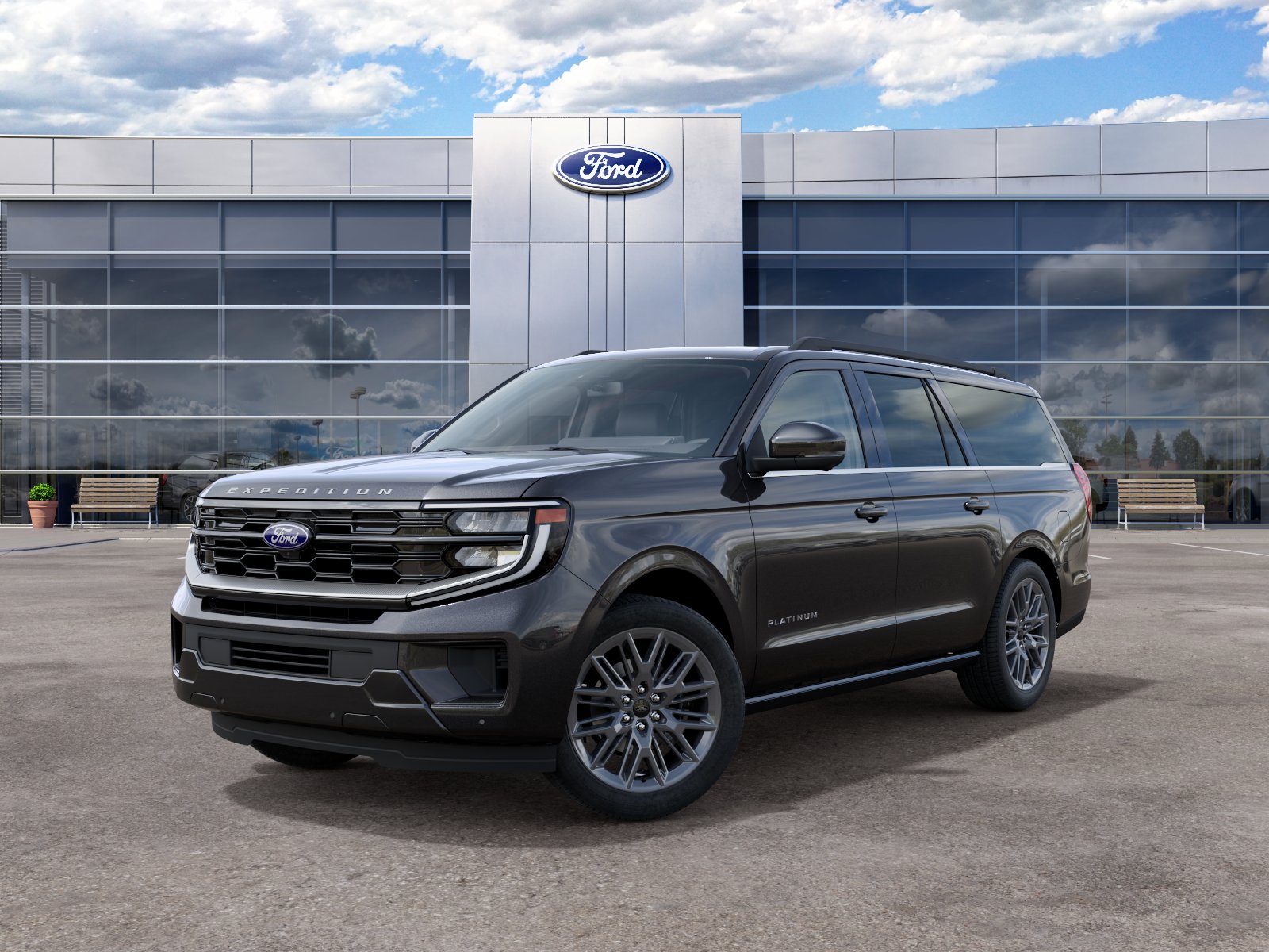 New 2027 Dark Matter Gray Metallic Ford Platinum image 25