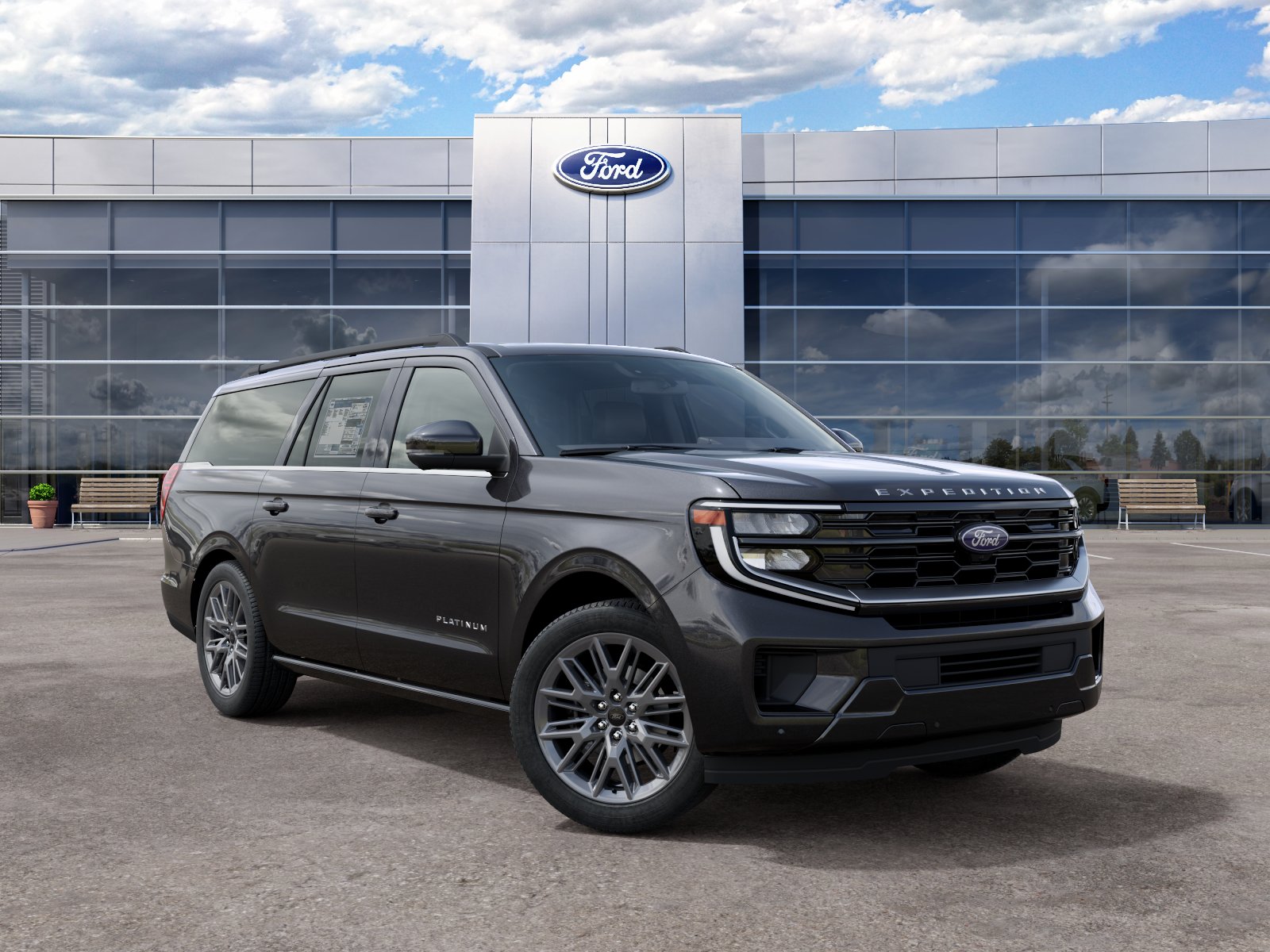 New 2027 Dark Matter Gray Metallic Ford Platinum image 27