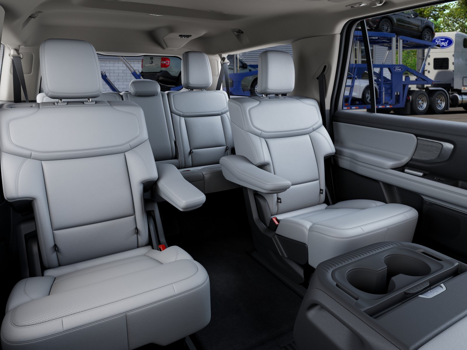 New 2027 Blue Ember Metallic Ford MAX Platinum image 11