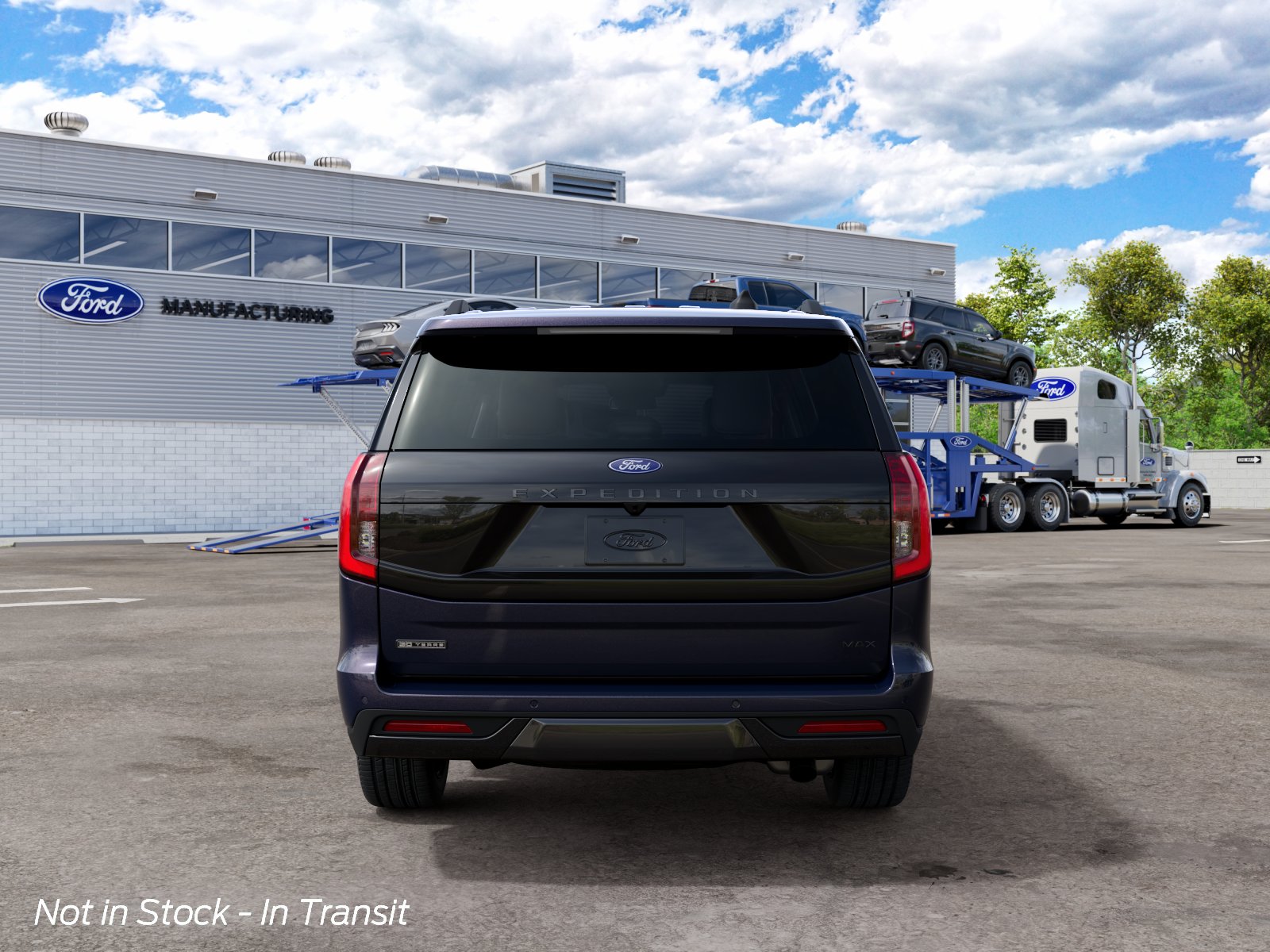 New 2027 Blue Ember Metallic Ford MAX Platinum image 6