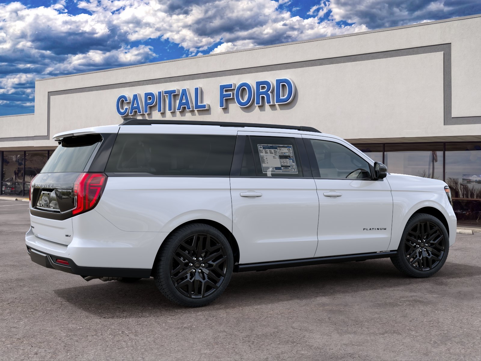 New 2027 Star White Metallic Tri-Coat Ford MAX Platinum image 31