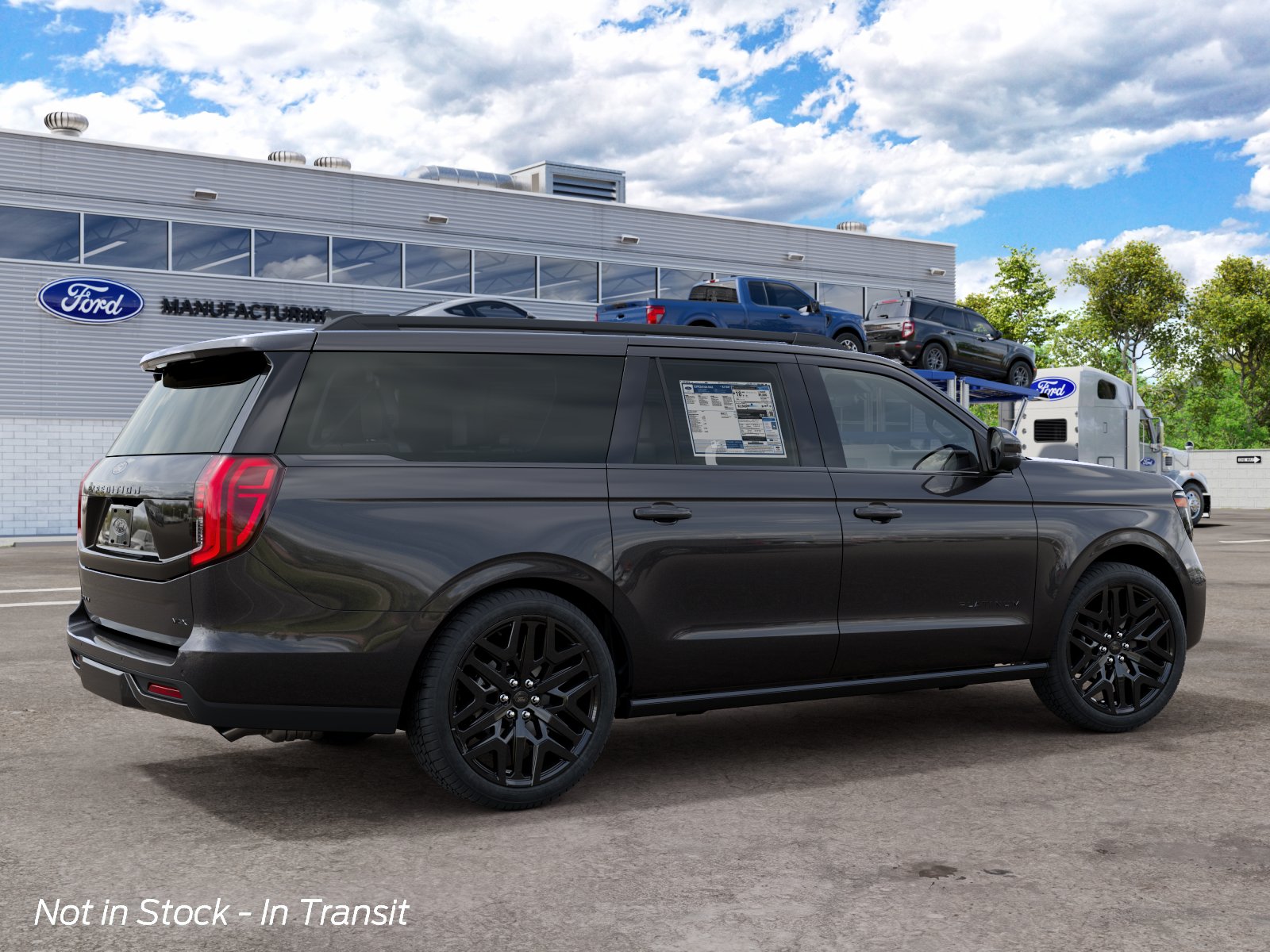 New 2027 Dark Matter Gray Metallic Ford MAX Platinum image 6
