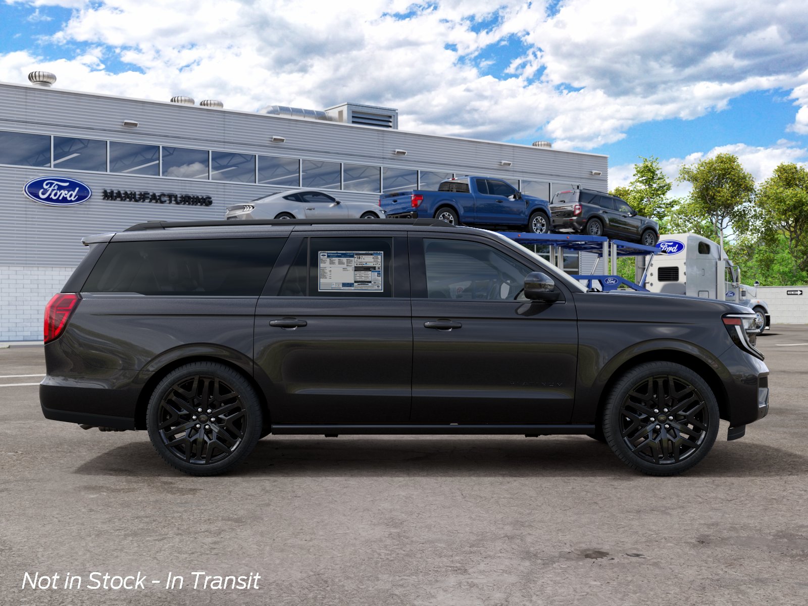 New 2027 Dark Matter Gray Metallic Ford MAX Platinum image 8