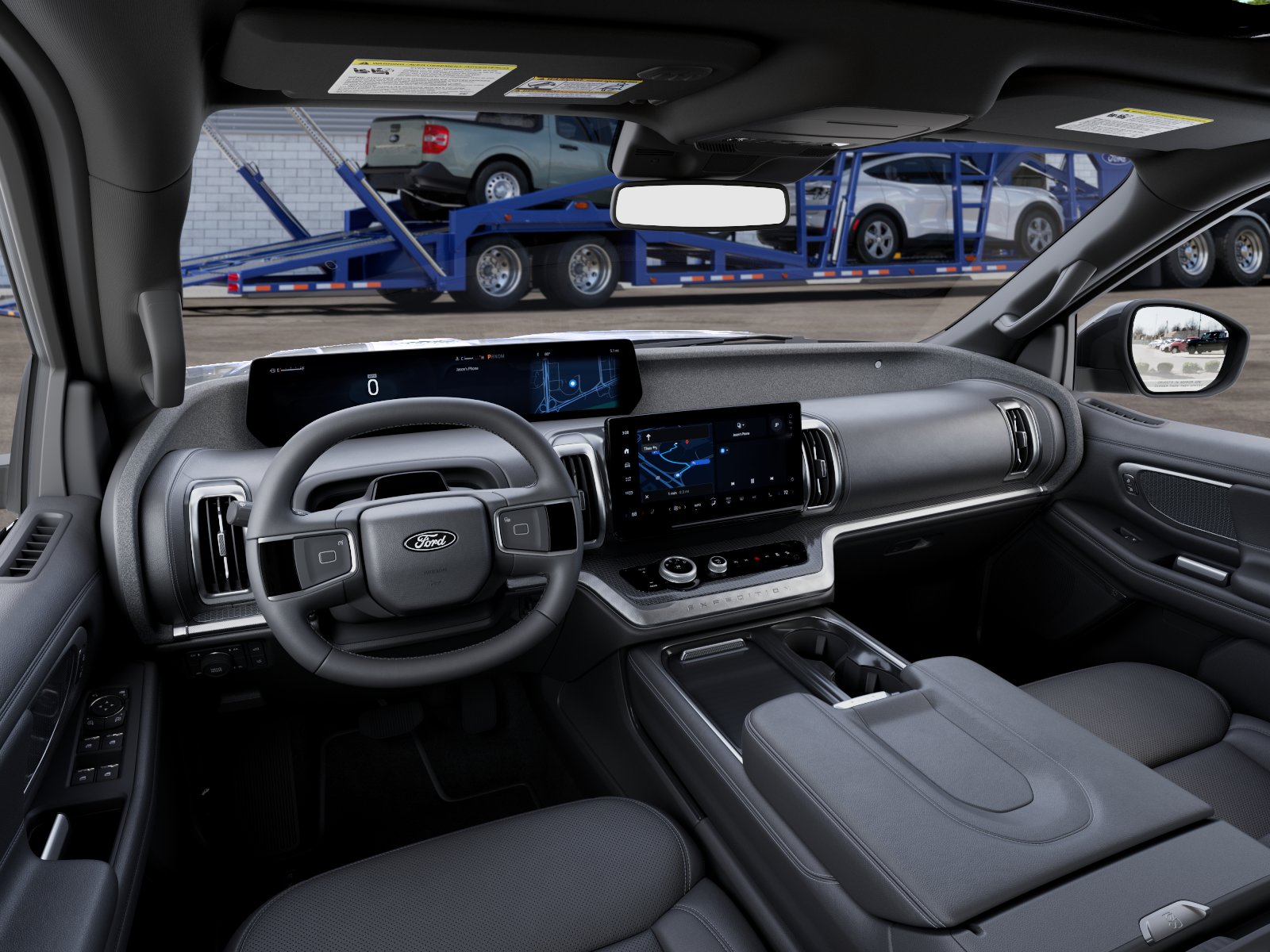New 2027 Dark Matter Gray Metallic Ford MAX Platinum image 9