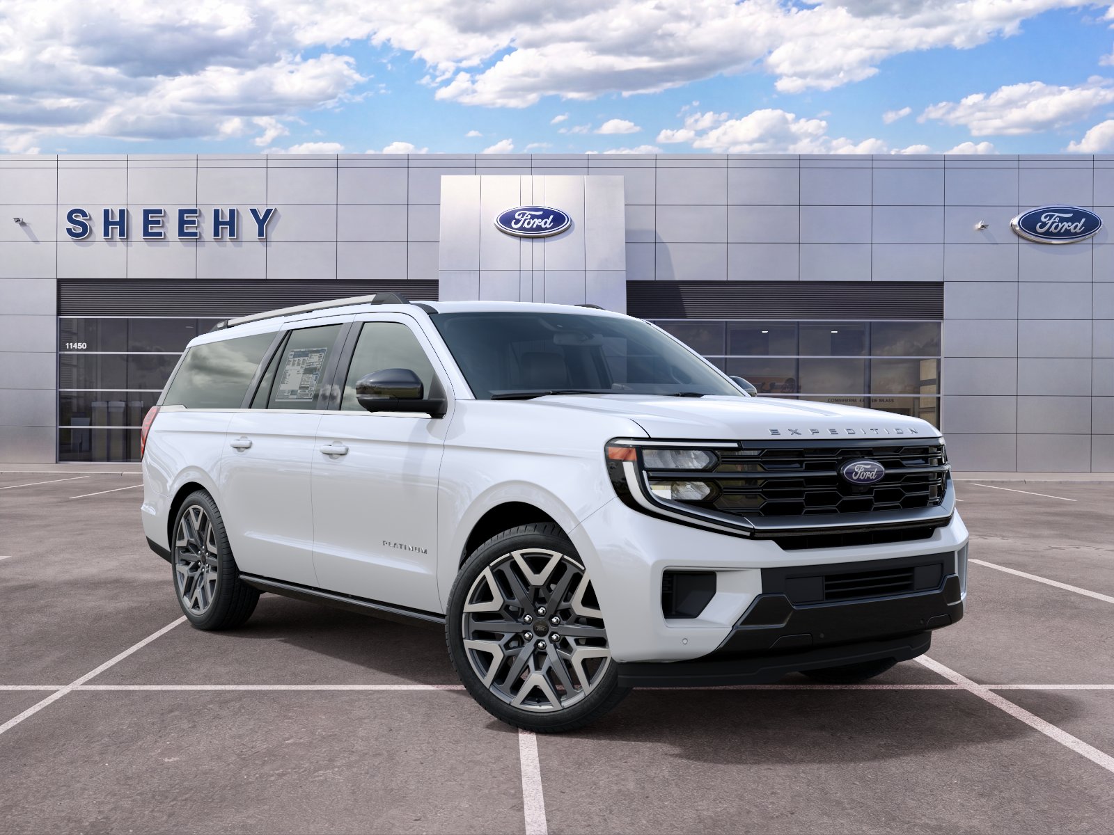 New 2027 Star White Metallic Tri-Coat Ford Platinum image 24