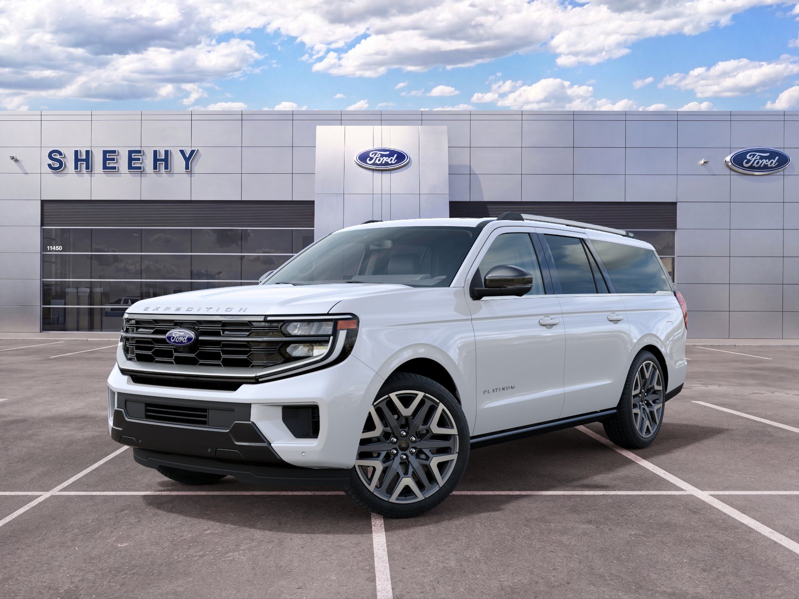 New 2027 Star White Metallic Tri-Coat Ford Platinum image 27