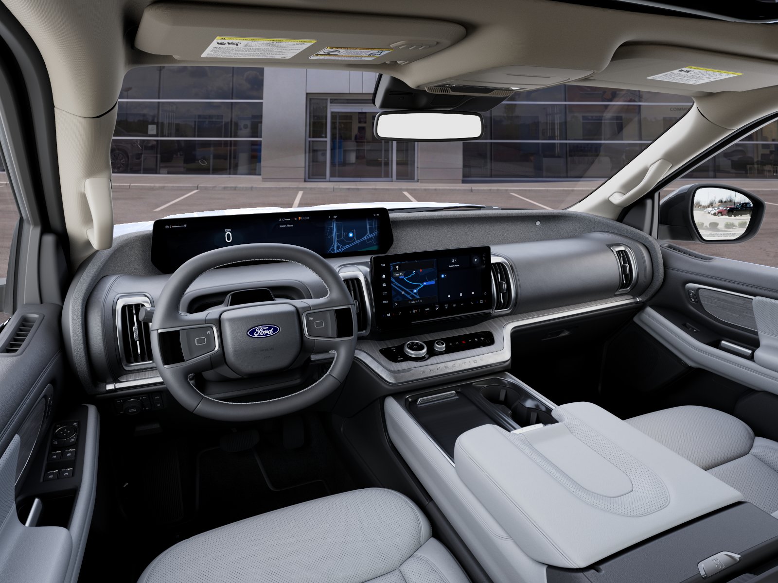 New 2027 Star White Metallic Tri-Coat Ford Platinum image 32