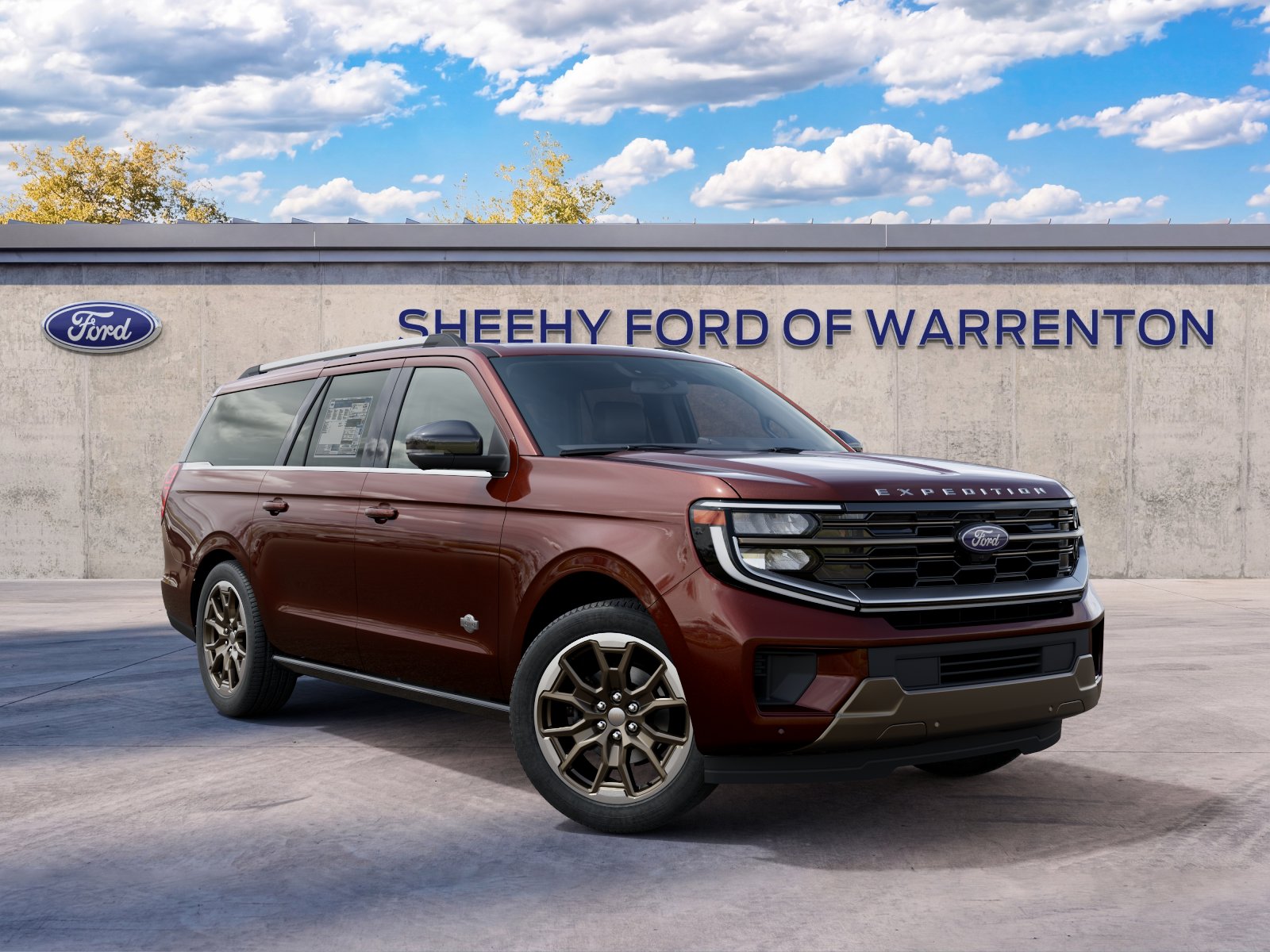 New 2027 Bronze Fire Metallic Tinted Clearcoat Ford King Ranch image 24